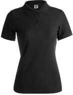 Pikeepaita Women Colour Polo Shirt "keya" WPS180, musta liikelahja logopainatuksella